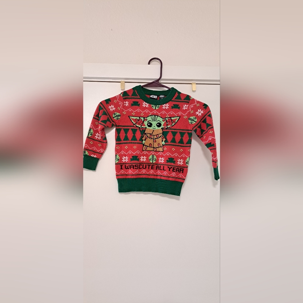 Star wars toddler sweater